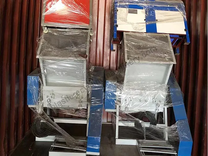 Customized shredders for Ethiopian customer