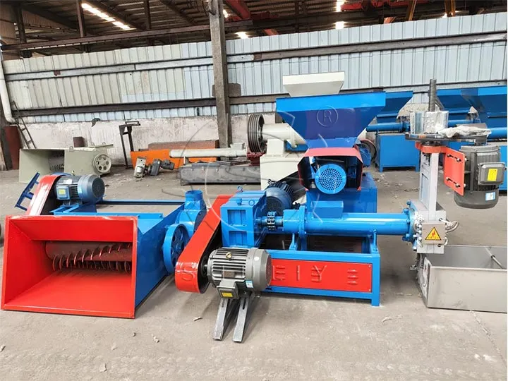 EPS foam shredder and pelletizer