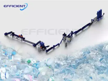 PET bottle washing line