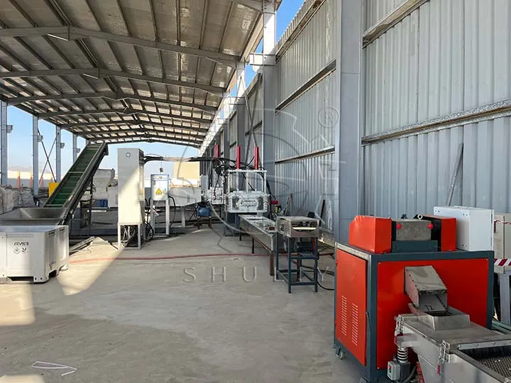 PVC pelletizing line