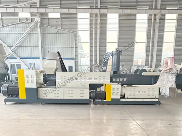 pelletizing recycling machine