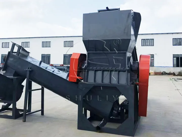 plastic waste shredder