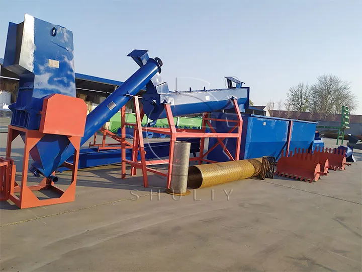 plastic washing pelletizing line