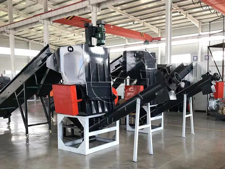 industrial plastic bottle shredder sent to Ghana