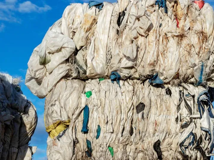 matériaux de machine de granulation de recyclage en plastique