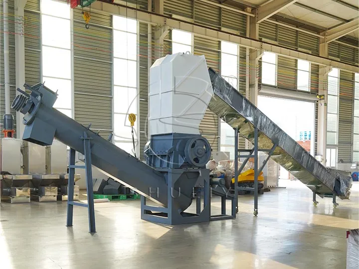 waste plastic crusher machine