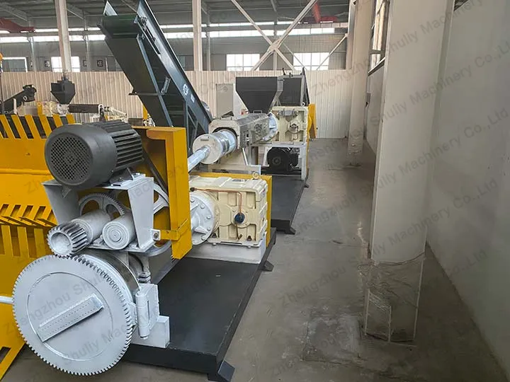 plastic granule making machine