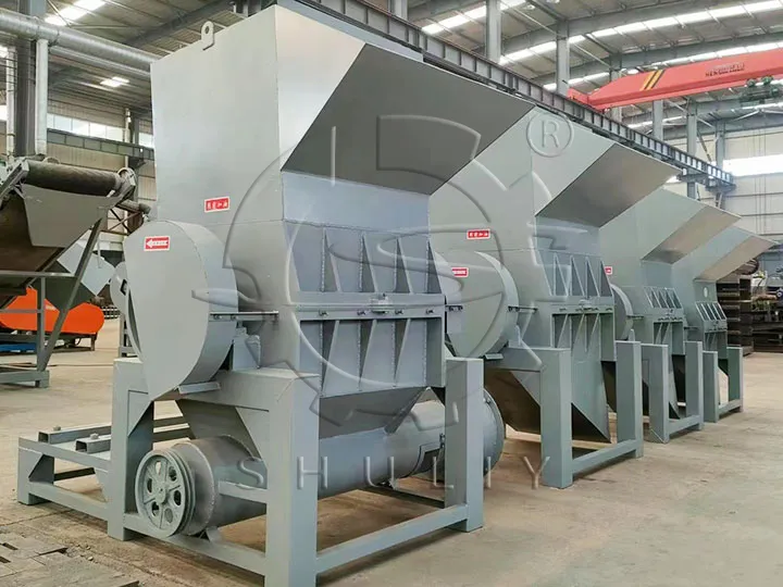 waste plastic crusher factory