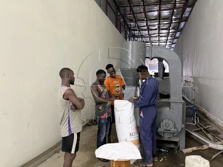 PET bottle flakes machine in south sudan