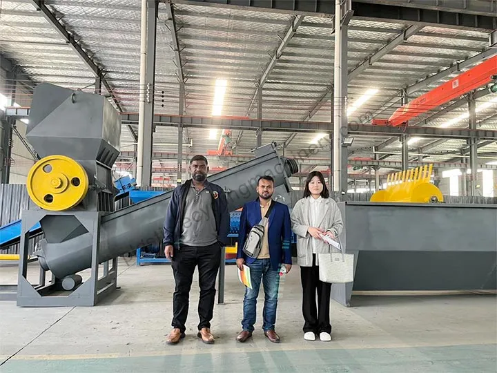 UAE customers visit Efficient Machinery factory