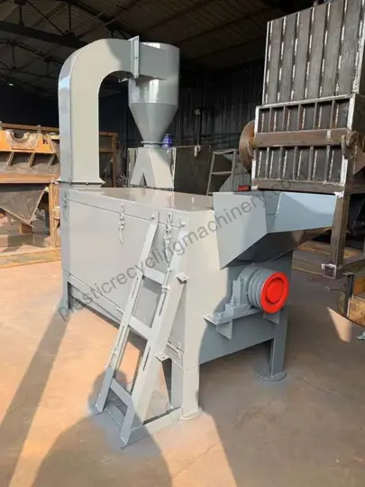 PET flakes dryer machine