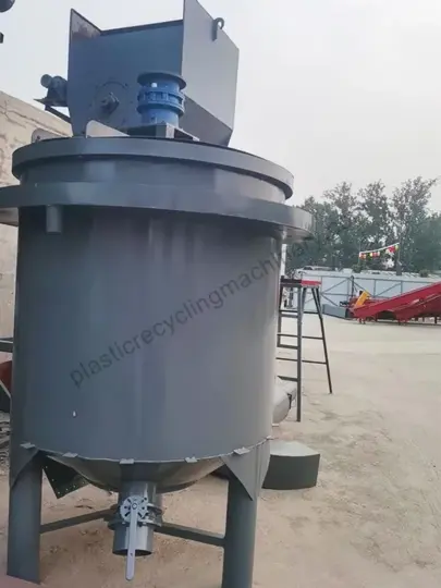 hot washed PET flakes machine