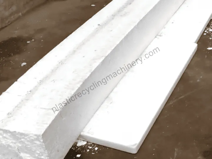 Compressed foam blocks
