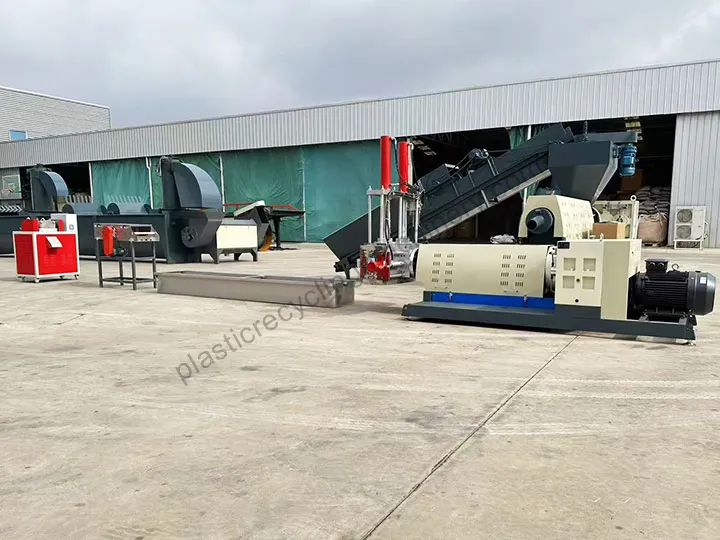 押出機ペレット化ユニット