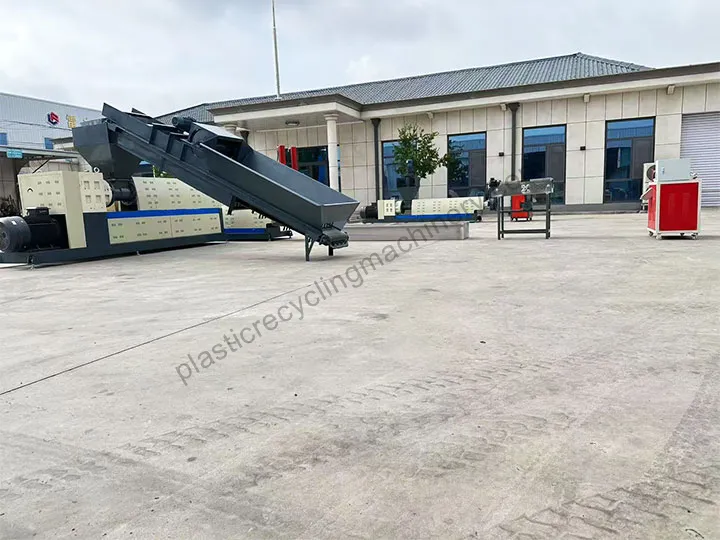 dây chuyền sản xuất hạt nhựa