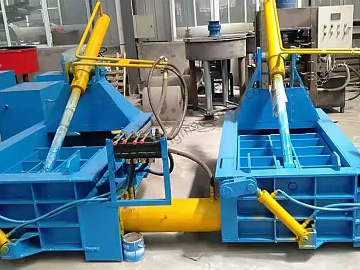 scrap metal press machine