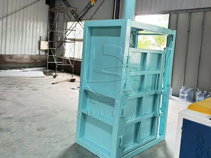 textile baler machine