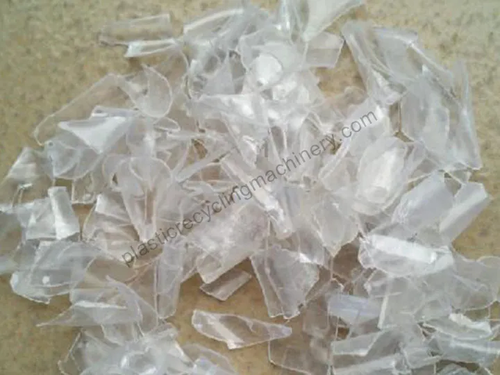 PET bottle flakes