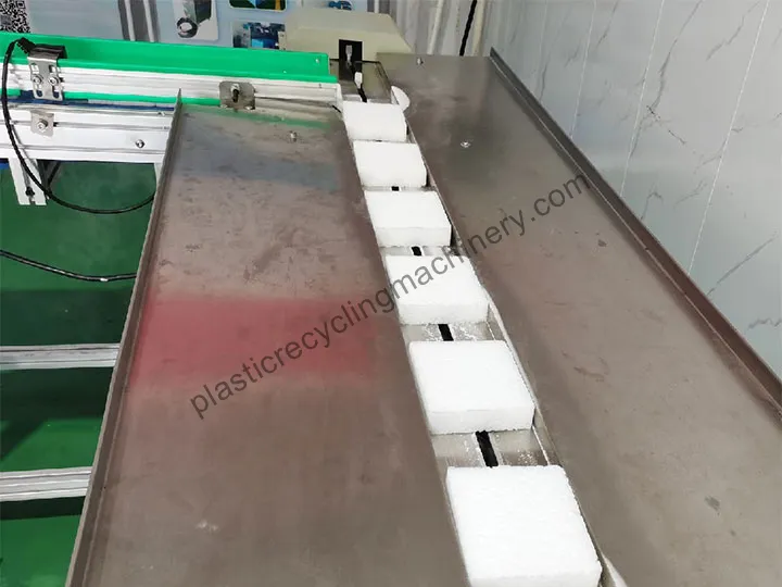 Dry Ice Block Conveying System