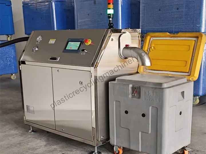 dry ice pelletizer and storage box