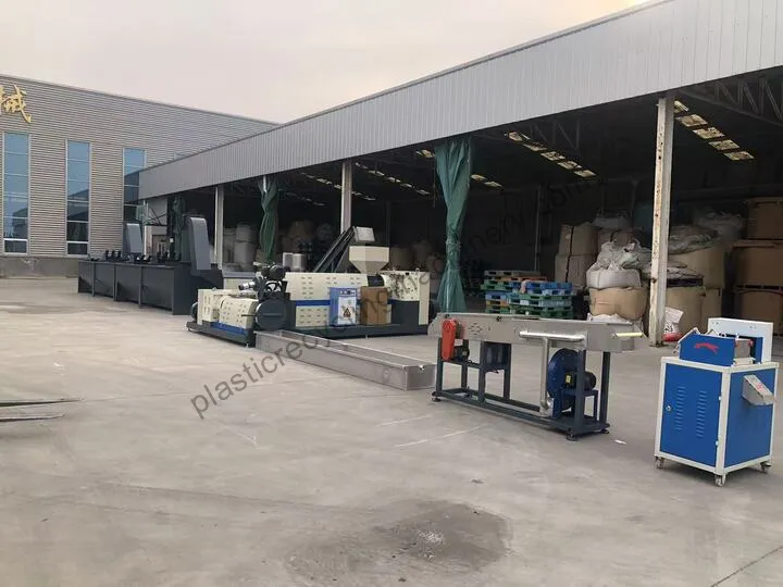 plastic granules manufacturing plant