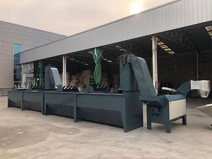 plastic washing and drying machine