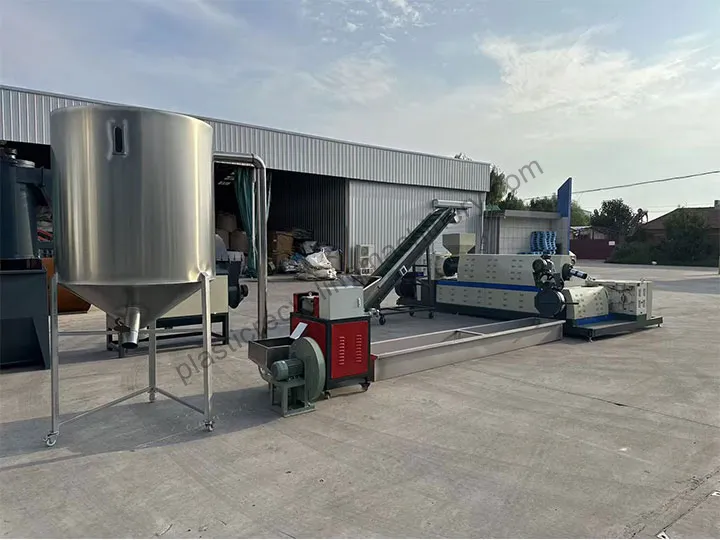strand pelletizing system