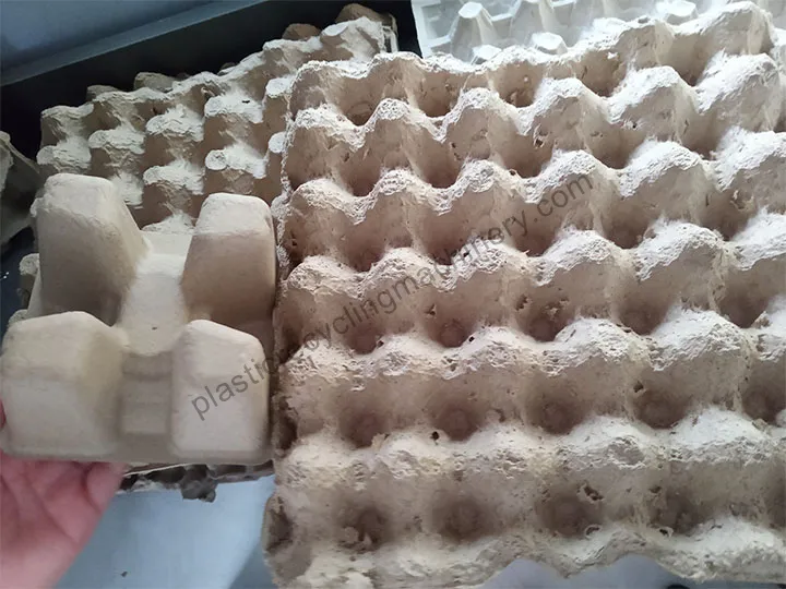 Egg Trays Before Hot Pressing