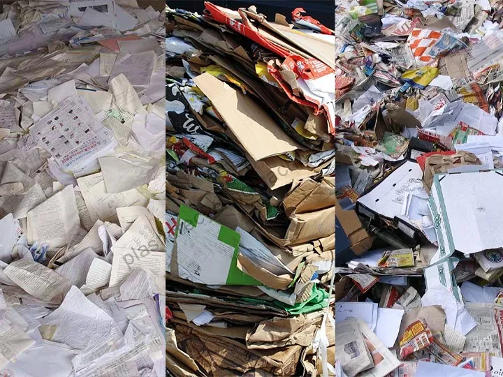 Waste paper