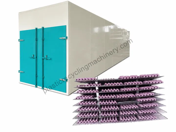 egg tray drying system