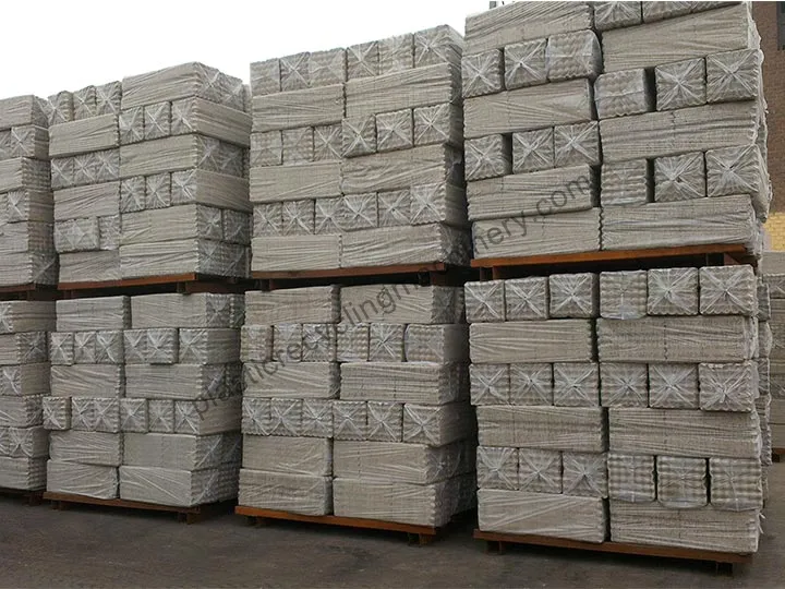 Packed Egg Trays Ready for Transportation